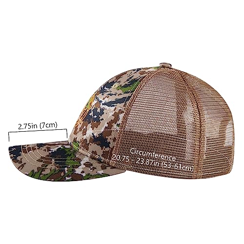 Image of BASSDASH Altimate Fishing Hat Mesh Back for Men Women Adjustable Baseball Trucker Cap