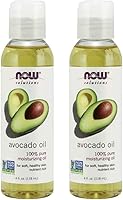 NOW Foods 100% Pure Avocado Oil, 4oz Bottles 2-Pack - Nutrient-Rich Moisturizer for Dry Skin & Non-Greasy Massage Oil