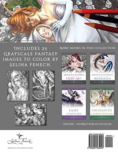 Enchanted Magical Forests - Grayscale Coloring Edition (Grayscale Coloring Books by Selina) - Image 2