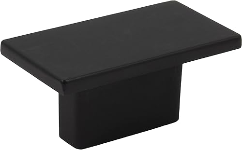 Miniatura 3 de Stone Harbor Hardware Mesa - Mini tirador para gabinete, color negro mate