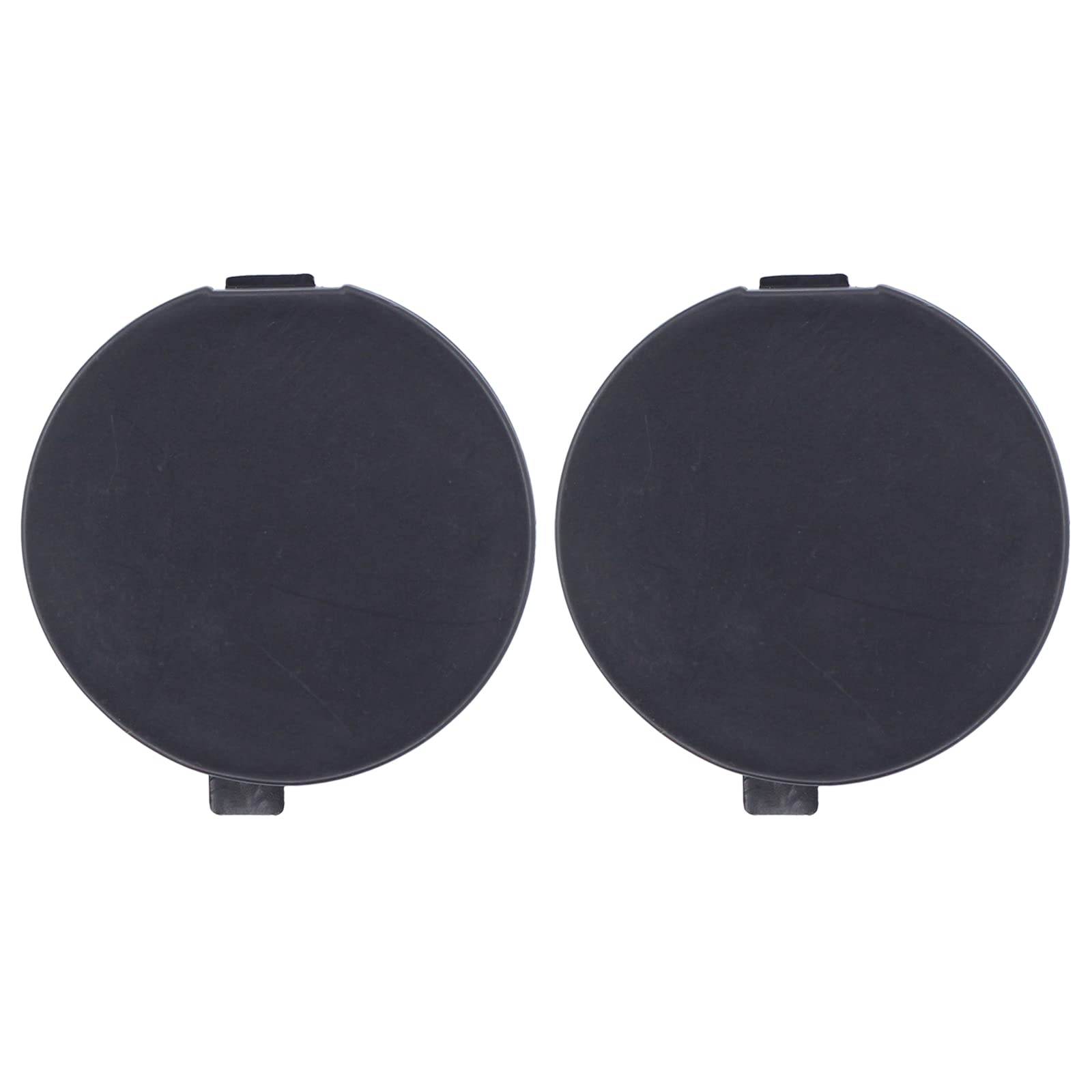 XtremeAmazing 2Pcs Rear Driver and Passenger Side Bumper Tow Hook Eye Cap for 3 2014-2016