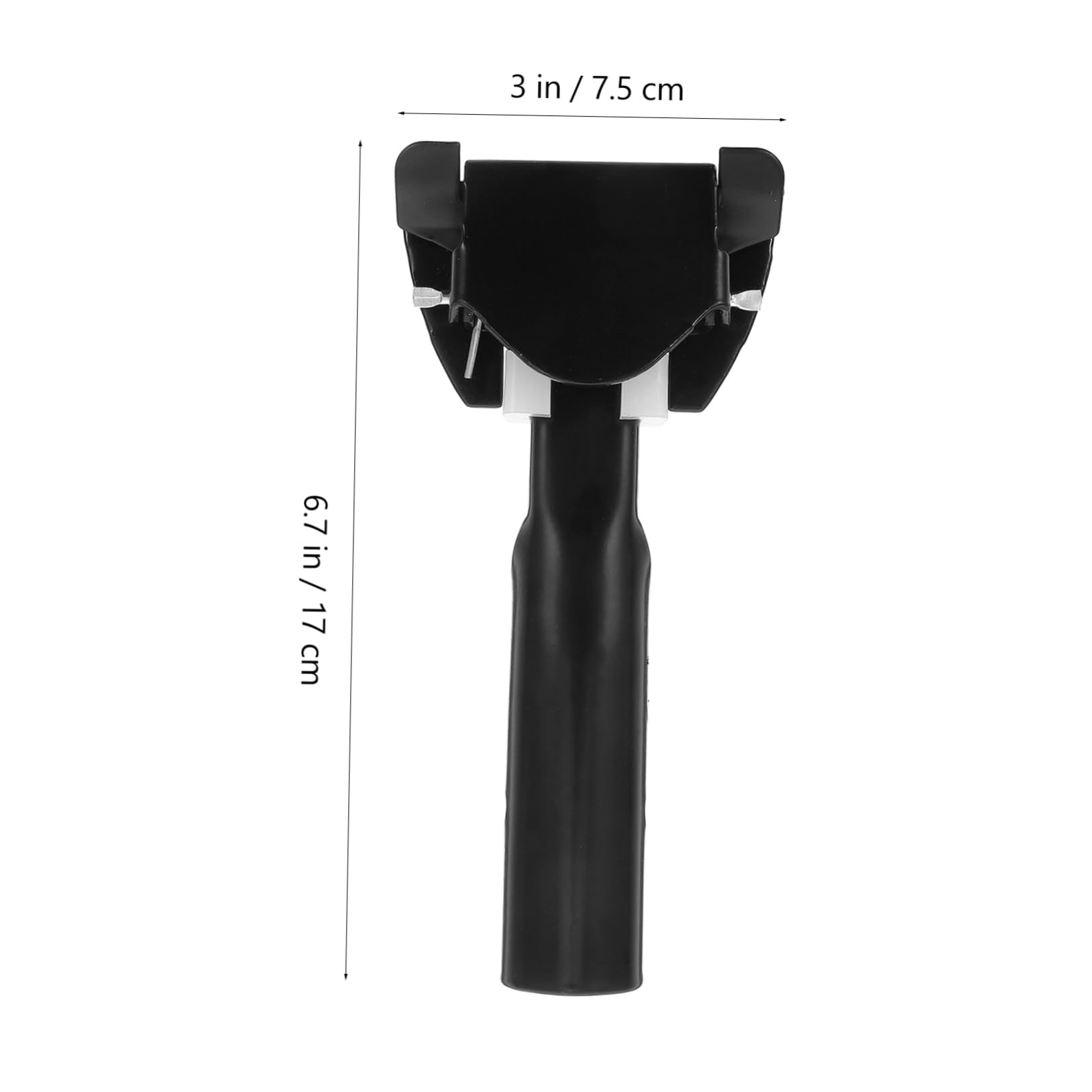 MUCKLILY Metal Mop Rod Clamp Replacement Adapter for Efficient Cleaning Commercial Spaces Compatible Various Mop and Poles Finish