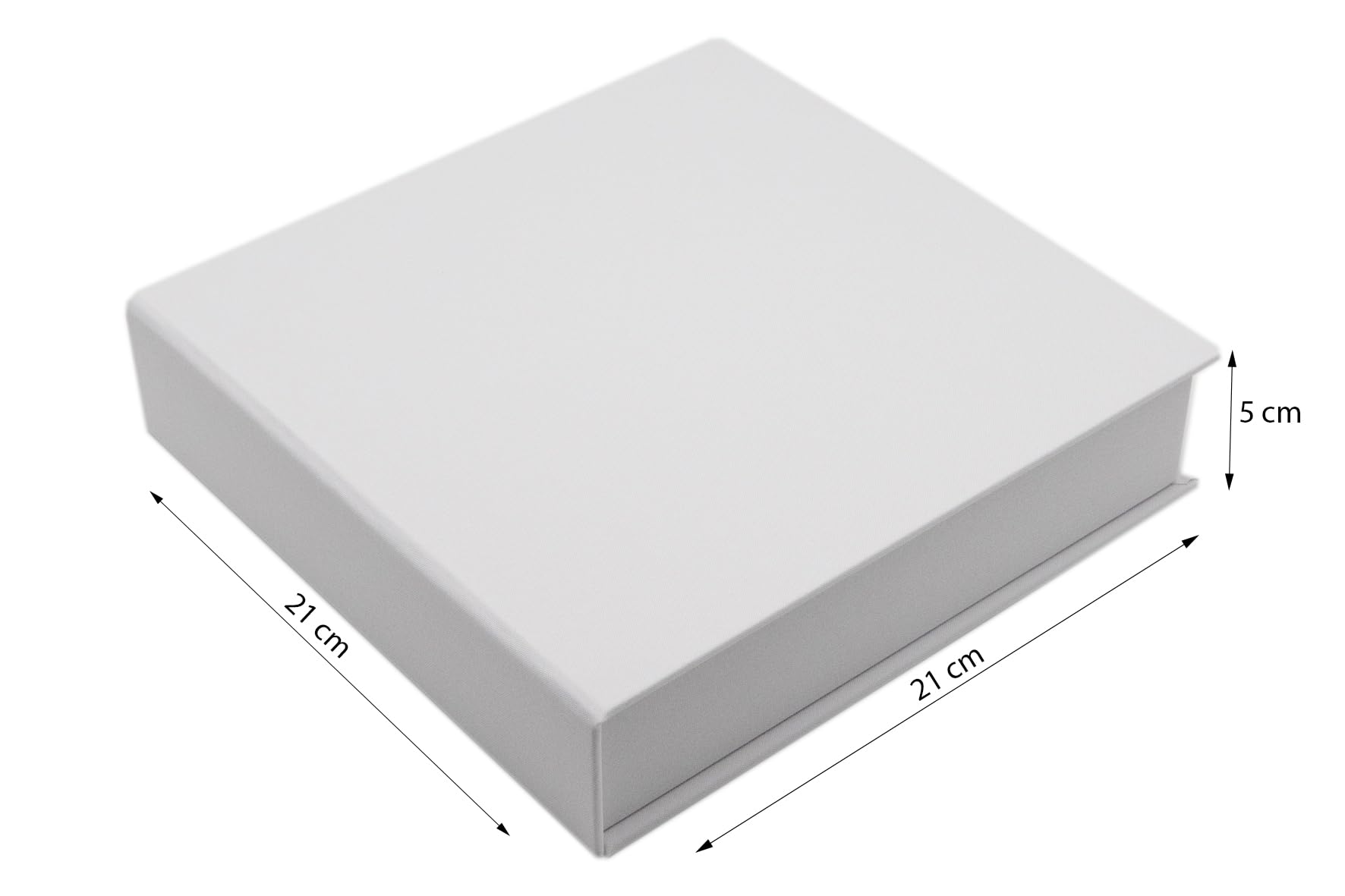 Scatola per foto di nozze con scomparto USB – Scatola ricordi per foto 13 x 18 cm, scatola portaoggetti in lino premium, confezione regalo per matrimoni, compleanni, feste di famiglia e momenti