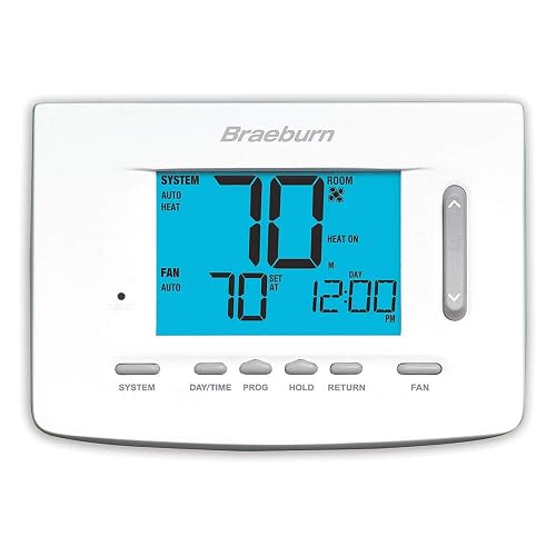 BRAEBURN 5020 Universal Thermostat, 7-Day/5-2/Non-Prog