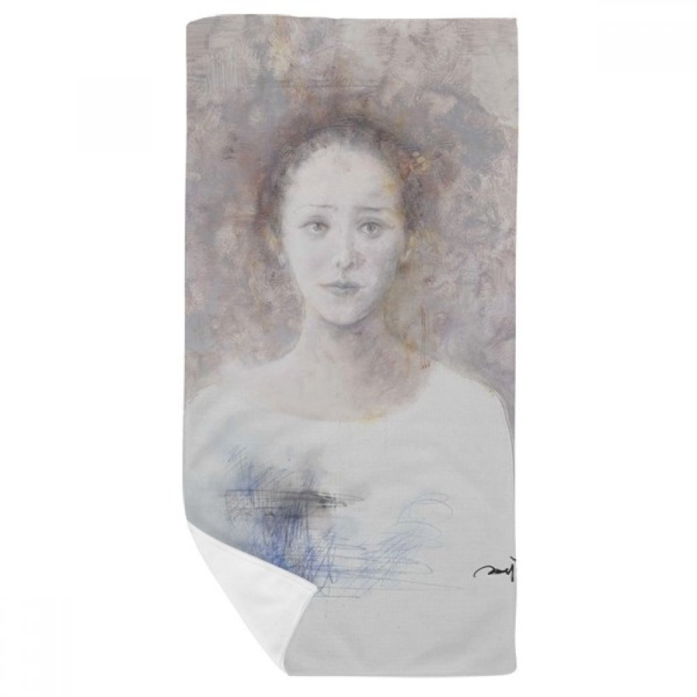 Débarbouillette Whitedove Xjj haute absorption et douceur coton pour visage 35x70cm