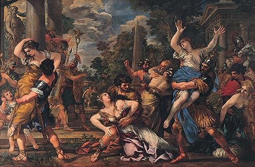 Peinture sur toile Pietro Da Cortona pour habiller un mur vide de chambre à coucher 60x90