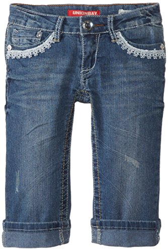 Unionbay Big Girls' Drew Denim Crop