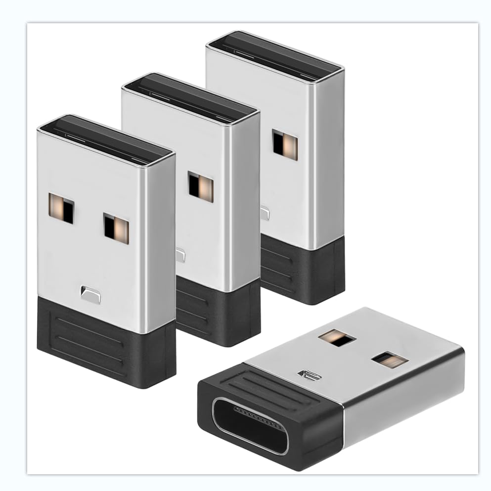 Full USB‑A to USB‑C Adapter for PC/Mac/Car Charger