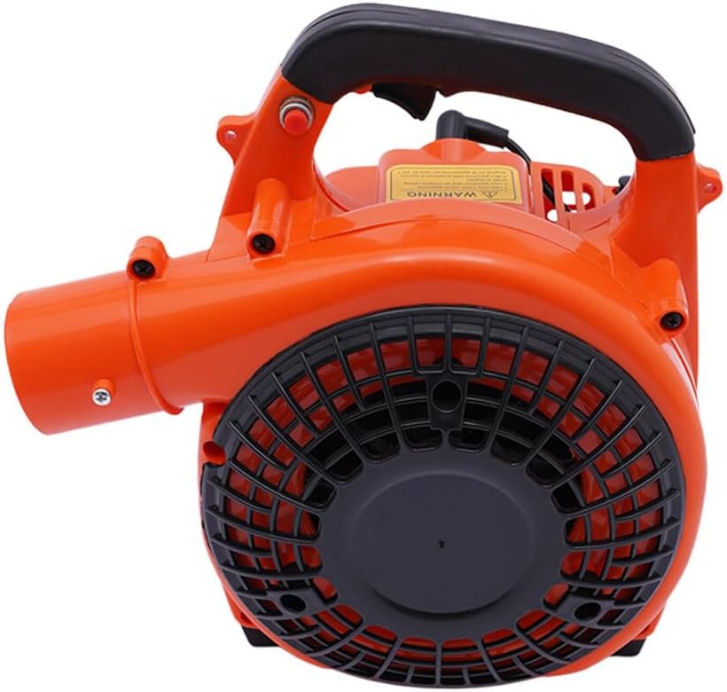 Rear view of the Gosangom 25.4CC Petrol Leaf Blower showing the air intake and protective mesh.