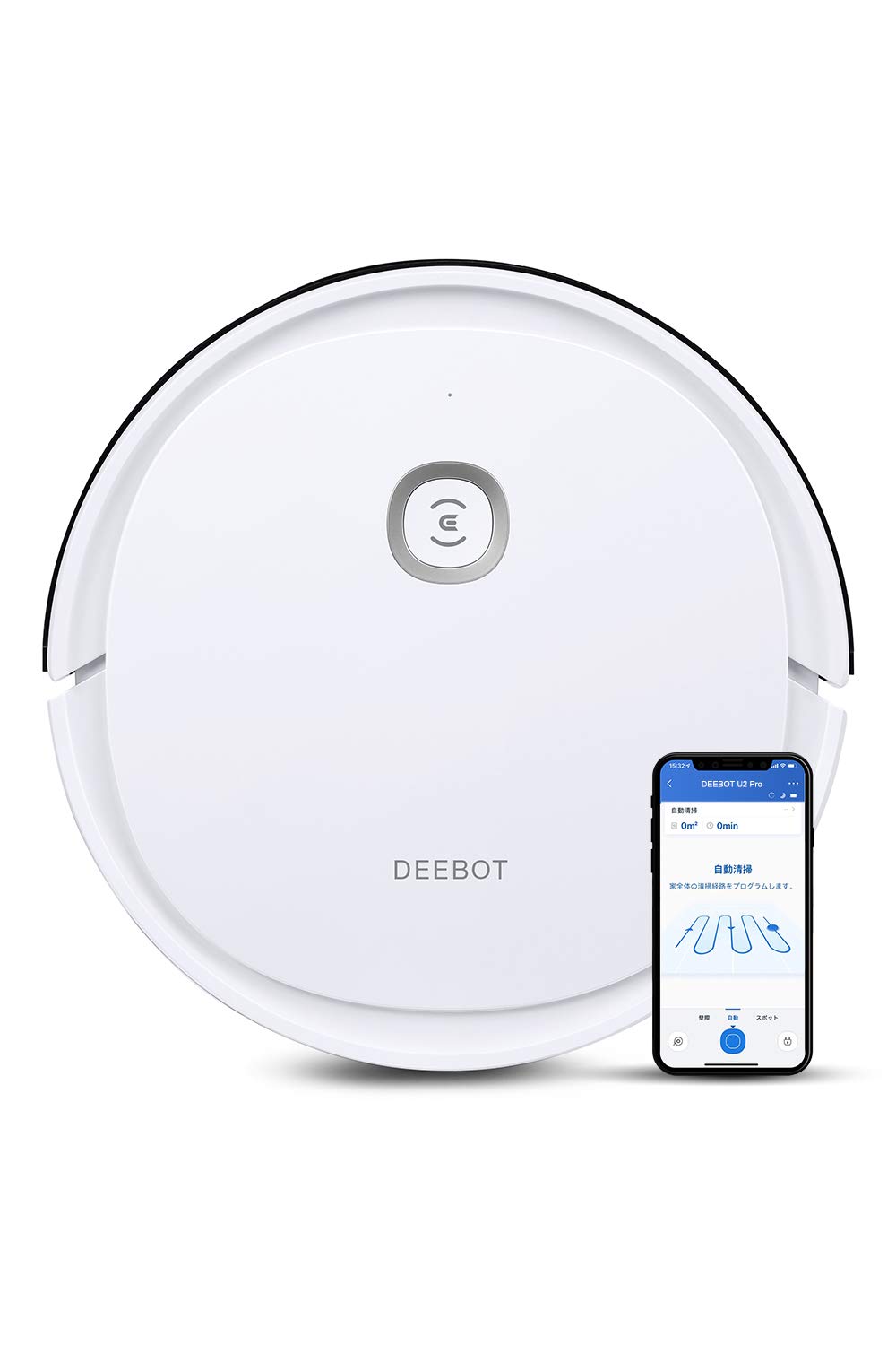 Amazon | ECOVACS(エコバックス) DEEBOT U2 PRO ロボット掃除機 