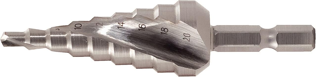 Embout de foret étagé 1/4 HSS KS TOOLS 4-30mm pour perçage précis