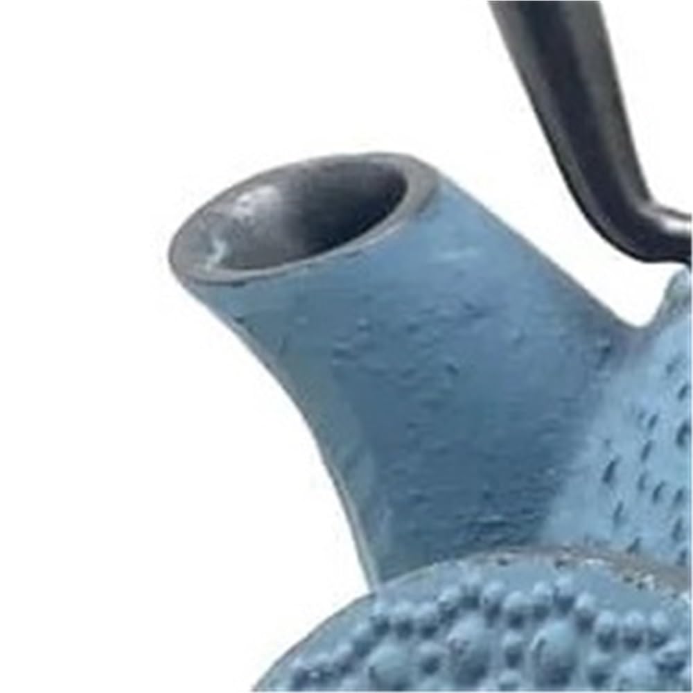 Tetera Tetera de Hierro Fundido, Tetera Tetera de Hierro Fundido for el hogar Tetera Hecha a Mano Artículos for el hogar Hervidor de Agua Utensilios de Cocina rústicos(Red)