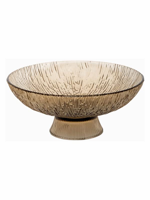 Image of Goodhomes Glass Fruit Bowl Ex6001-10B-L15, 1000 ML,Transparent