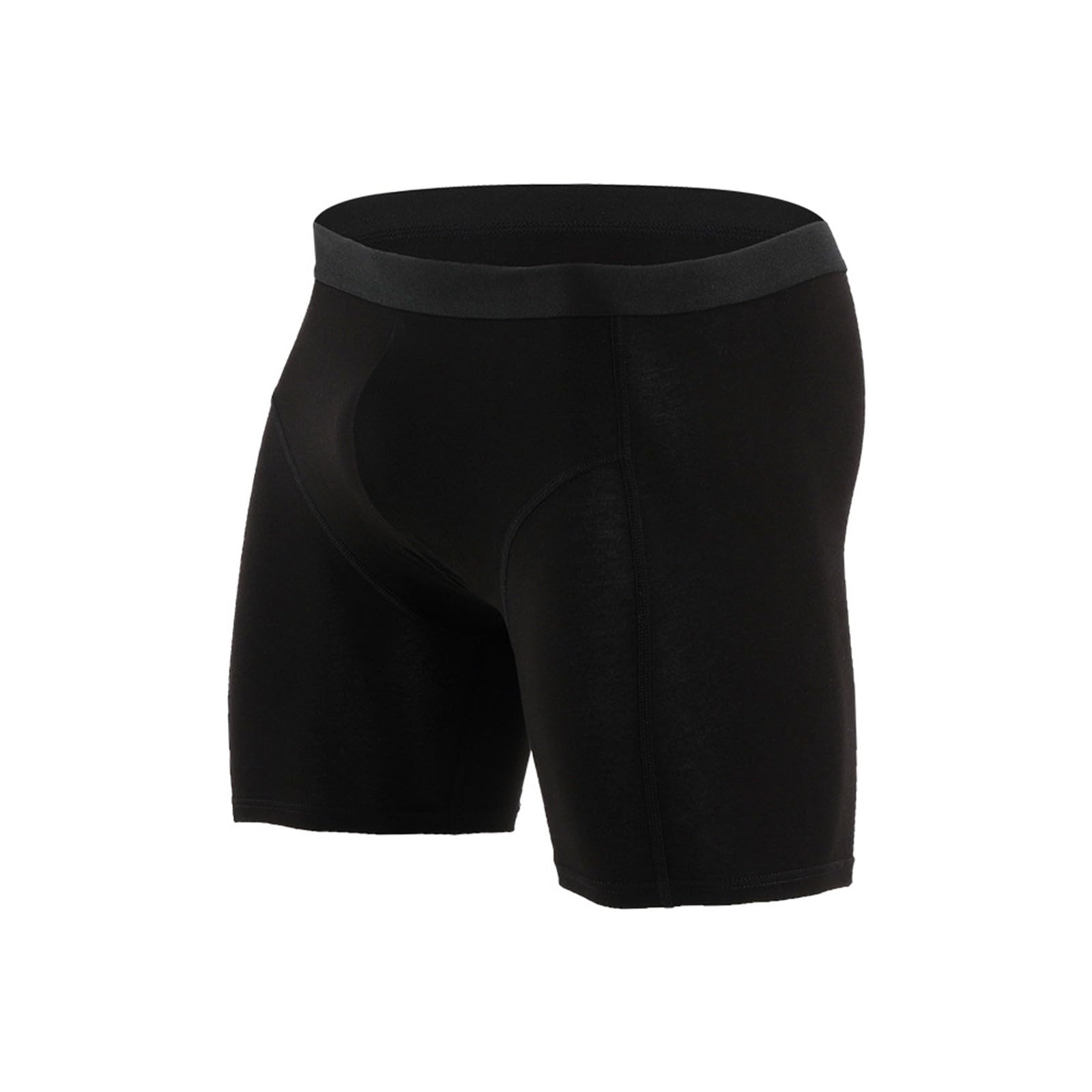 Slip sportivi da uomo in tessuto a rete, con rinforzo sul cavallo, tessuto traspirante, elastico, comodo intimo per la casa e lo sport