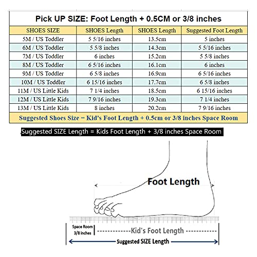 Kiderence Toddler Girls Dress Shoes Little Kids Mary Janes Red Ballet Flats Toddler 9 #TOP4