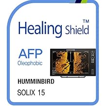 Healing Shield Clear Screen Protector for HUMMINBIRD SOLIX 15, Ultra HD Transparent Film, Anti-Fingerprint, Scratch Resistant, Real Touch Sensitivity-Made in Korea-For SOLIX 15 New
