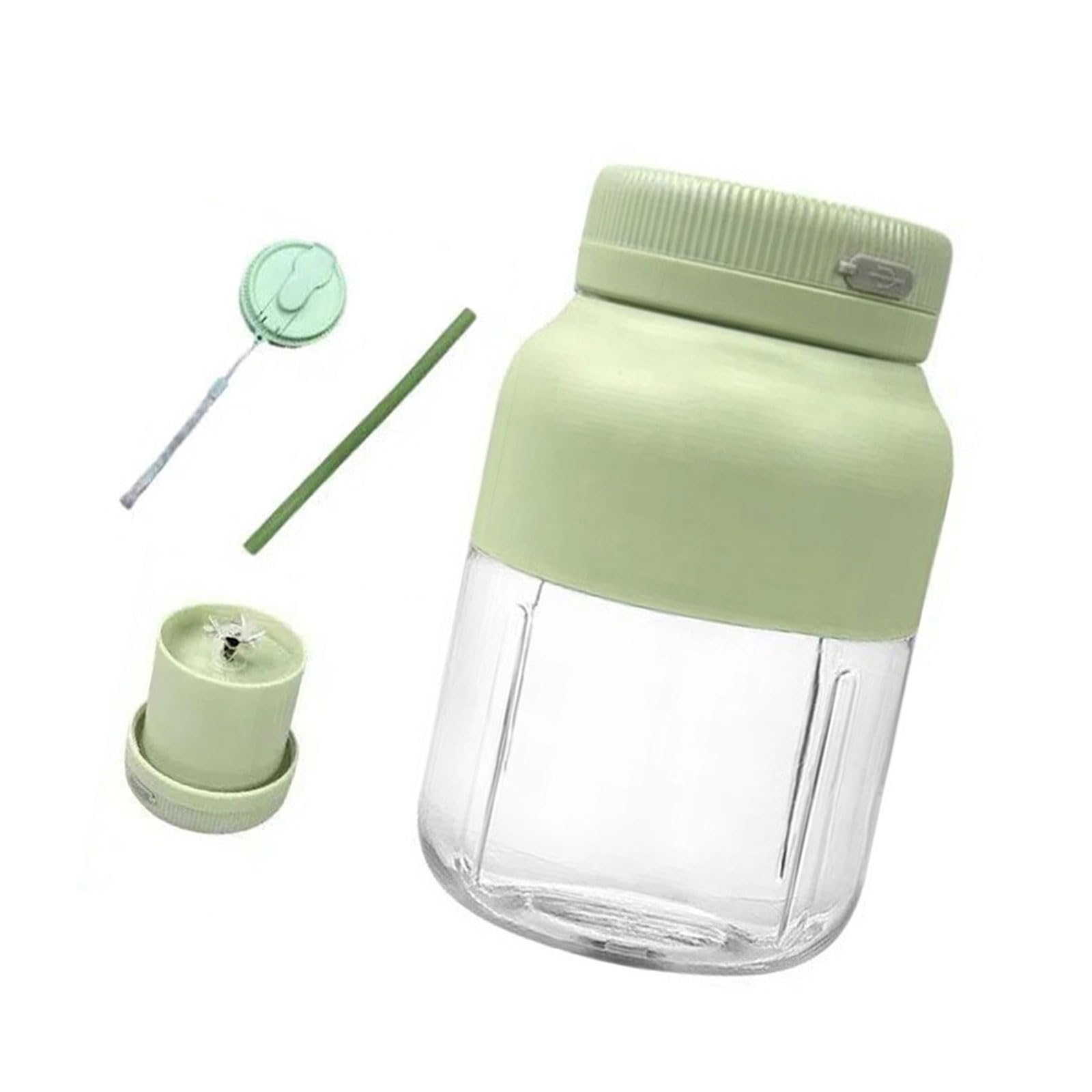 Tsophreniq Dense Travel Combiner with 1300ml Capacity Quiet Motor for Crushing Ice Making Shakes Liquid Powerful Container Quick Cleansing Feature Multifunctional Presser