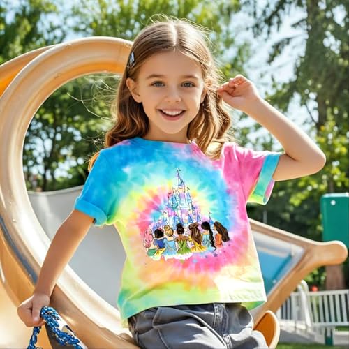 Image of Magical Shirt for Girl: Magic Kingdom Prinecess Tshirt Princess Shirts Youth Girls Cute Family Vacation Trip Tee