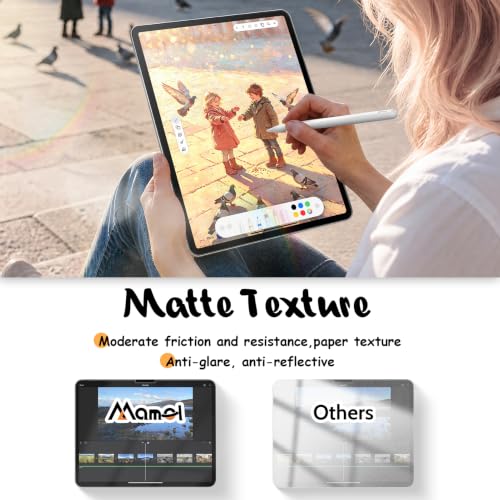 Image of Mamol 2‑Pack Paper Screen Protector for iPad 11th(A16,2025) /10th Gen(2022)