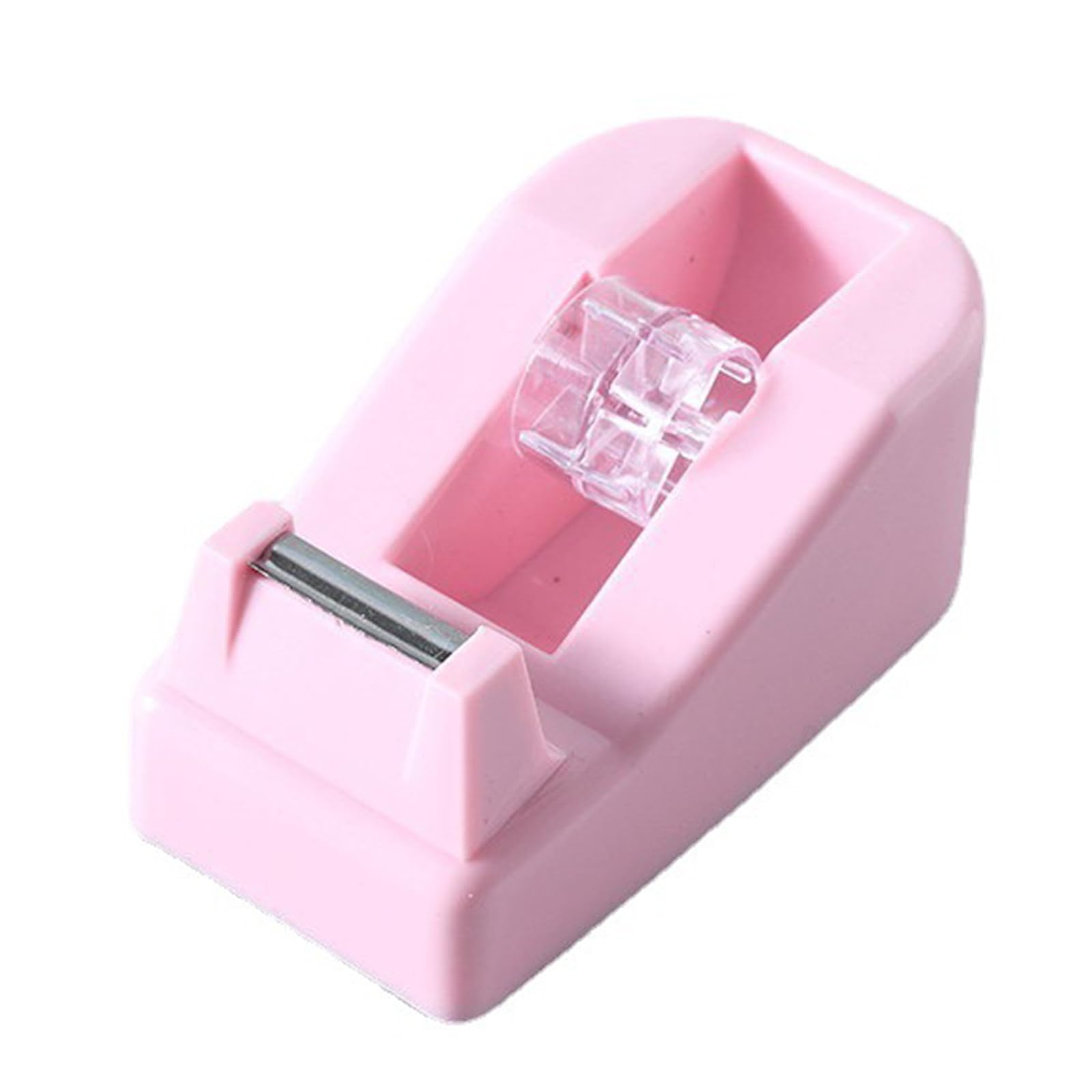 QILIMA Distributeur De Ruban Adhésif Rose De Bureau + Ruban