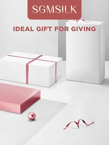 Miniatura 7 de Funda de almohada de seda para cabello y piel estándar, SGMSILK 100% 22 Momme 6A, textura suave y lisa de seda de morera, reduce la rotura del