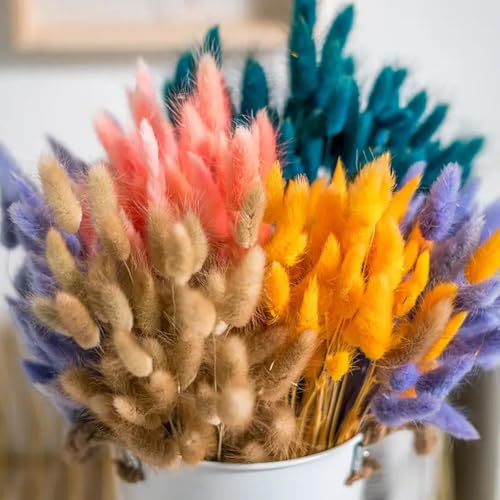Pampas Grass Decor Tall 20 piezas 45 cm decorativo miniatura 2