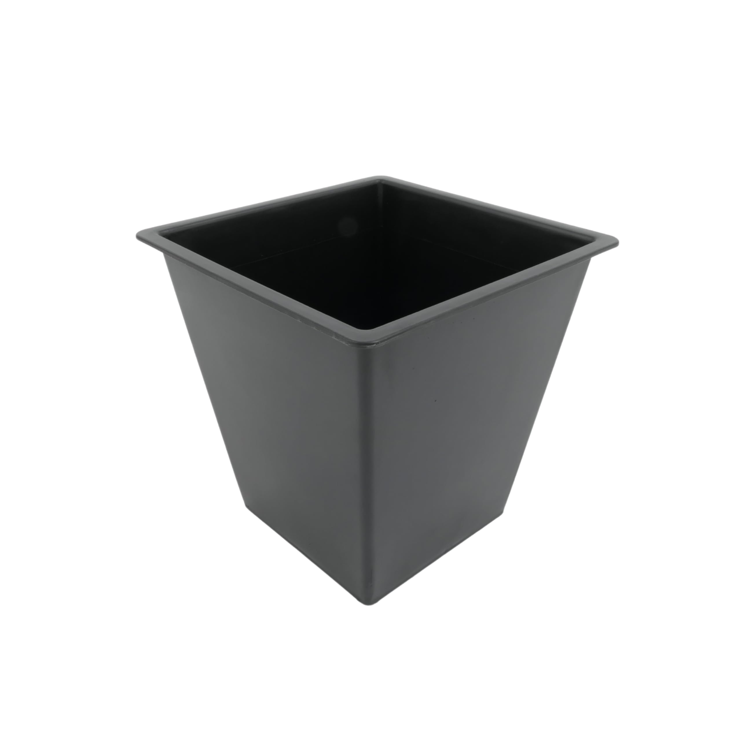 CB Home & Style Pflanztöpfe Rattan 3er Set Grau Pflanzkübel Pflanzenkuebel Blumentopf Blumenkübel Kunststoff Pflanztopf
