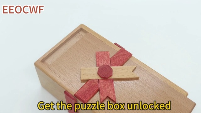 Amazon.com: EEOCWF Puzzle Box with Hidden Compartment, Challenging