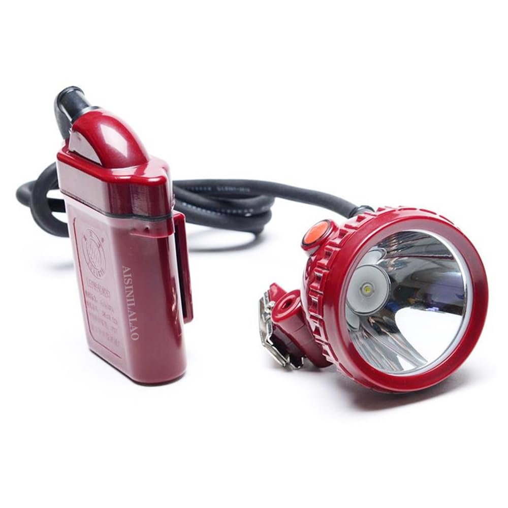 Sicherheit Bergbau Scheinwerfer 220V Unterirdische Scheinwerfer Wasserdicht LED Mining Cap Lampe Explosion Rroof Bergbau Licht Wiederaufladbare Coon Jagd Lichter