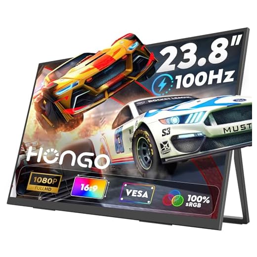 Versatile HONGO 23.8" Portable Monitor