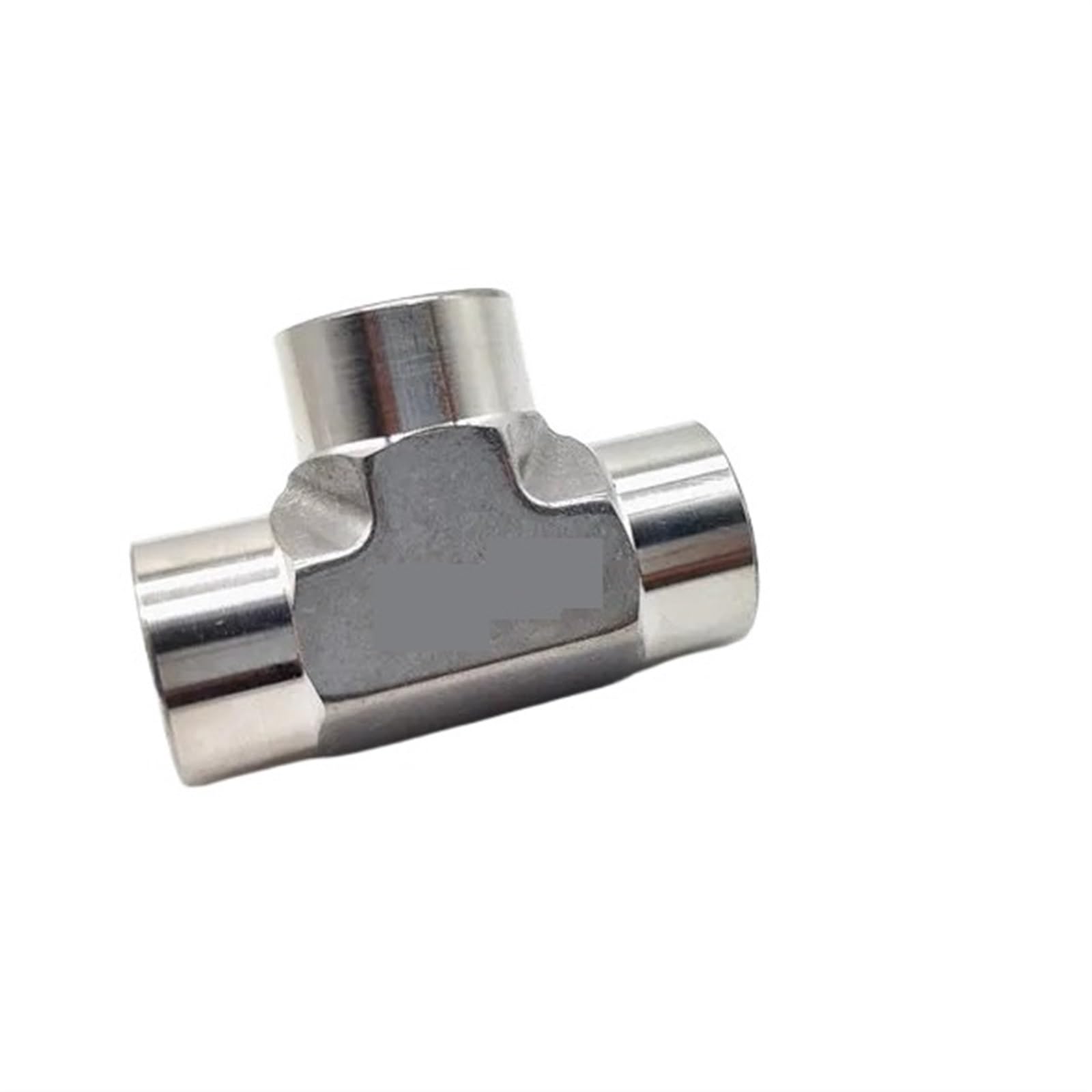 Conector en T de 3 vías Accesorio en T de forja Acero Inoxidable con Rosca Macho/Hembra 1/8", 1/4", 3/8" y 1/2" for tuberías Agua Alta presión(Female Thread,1/4")