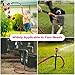 WELLUCK Garden Hose 5/8 in x 3 ft, Heavy Duty Durable Anti Kink Flexible Garden Water Hose for Drinking Water Safe BPA Free, All-weather Lightweight Water Hose for Garden RV Camper Marine