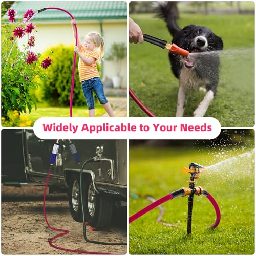 Image of High Pressure 7in1 Water Spray Gun Nozzle For Water Pipe, Water Pressure Gun For Car Wash, Jet Sprayer Washer For Bike Washing Garden Cleaning, Adjustable Gun for Gardening Watering Tools