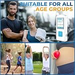 BEC portatif ECG moniteur - Moniteurs électrocardiographes en moins de 30 Secondes, pas besoin d'un smartphone, toutes les mesures sont faites sur l'appareil