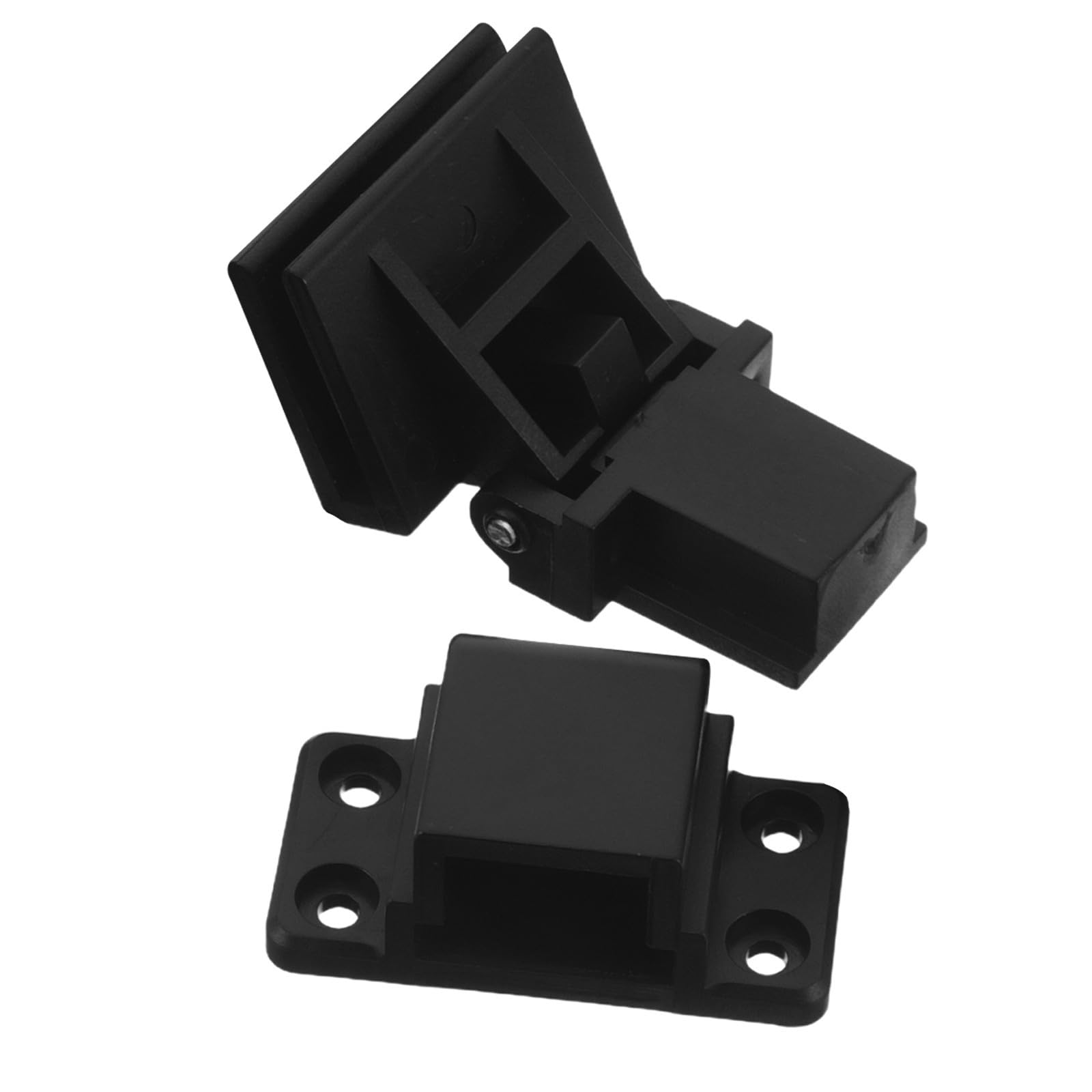 Turntable Dust Cover Replacement Hinges Black Plastic