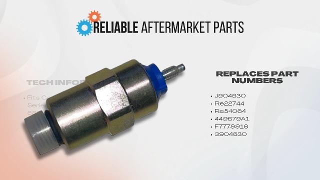 Amazon.com: Fuel Shut Off Solenoid Fits Case 580 Super E K L