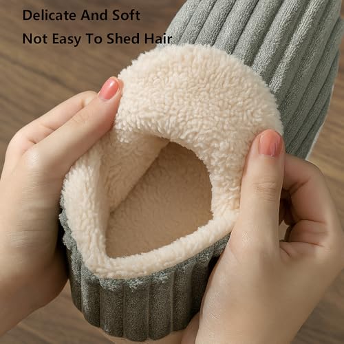 Pluffi Comfortable and Stylish Slippers, Winter Warm Fluffy House Slippers, Cozy Plush Non-Slip for Men Women3