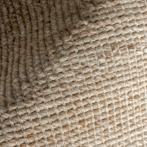 Image of Nuloom Palisades Beige Solid Flatweave Area Rug, 10' x 14' | Nuloom Palisades Solid 10' x 14' Wool Area Rug for Living Room Bedroom Dining Room, Beige