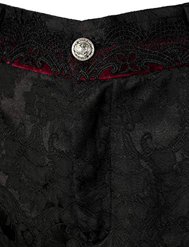 Image of VATPAVE Mens Gothic Pants Cosplay Costume Trousers Steampunk Victorian Pants