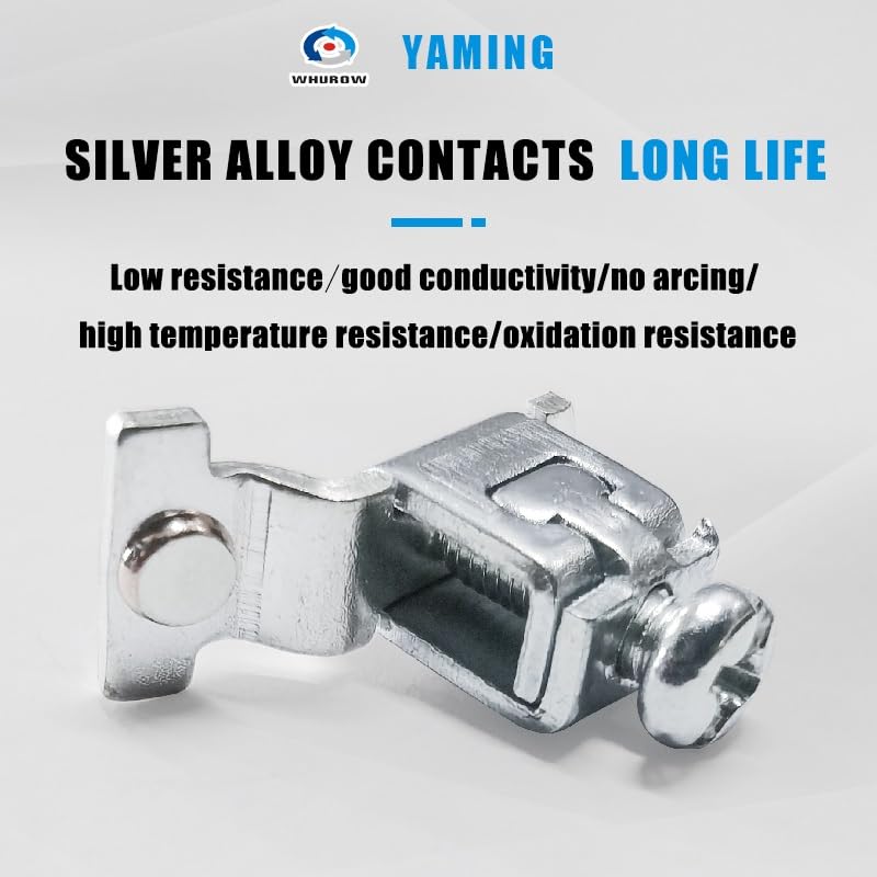 Wtukmo YMD11 3P 690V 25/32/40/63/80/100A Isolator Switch Padlock Disconnect Selector with ON-Off Panel Power Control Replace LW30(3P,32A)