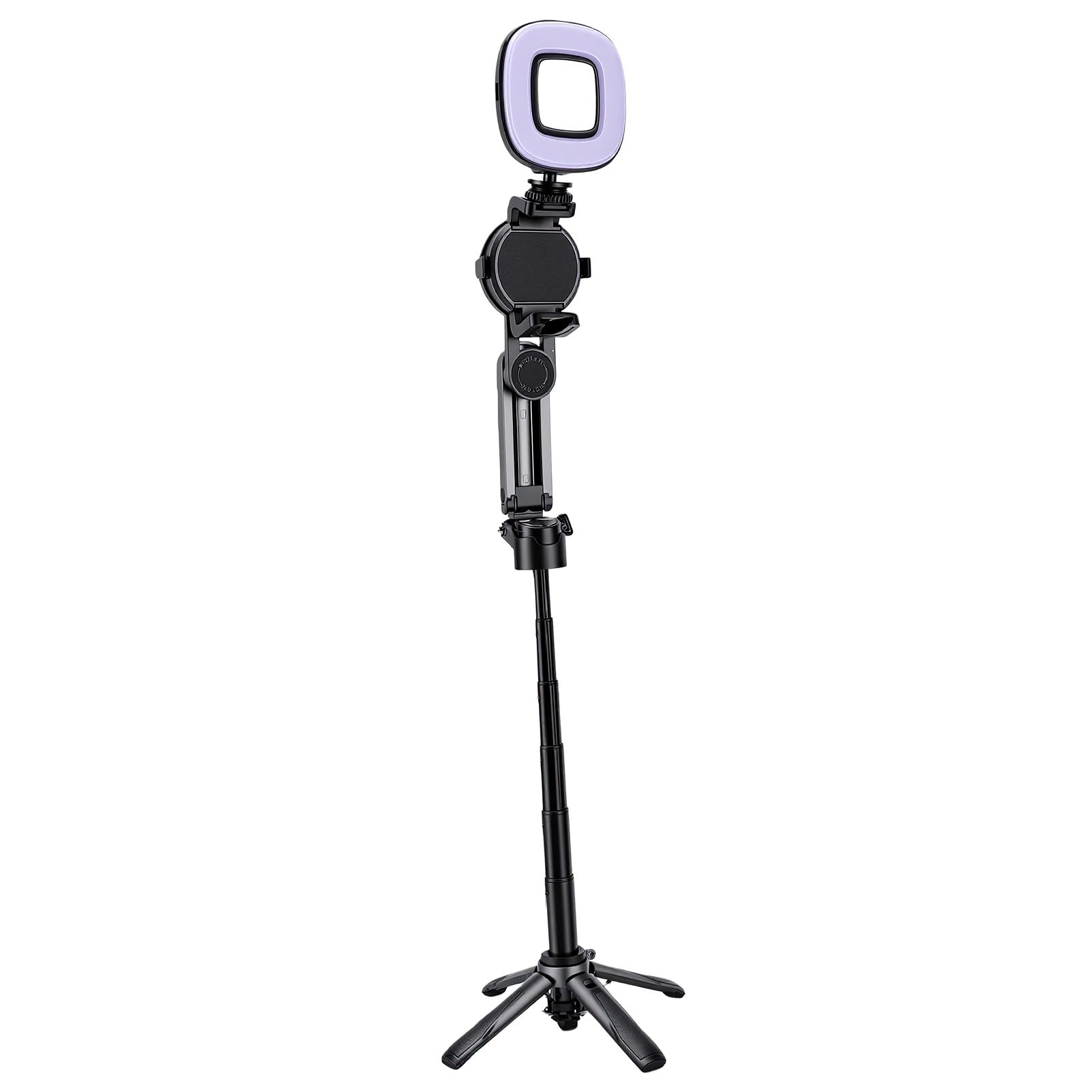 Cryfokt Bastone Selfie Magnetico 18.7in con Telecomando Zoom Estensibile