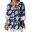 Vintage Ethnic Print Blue10