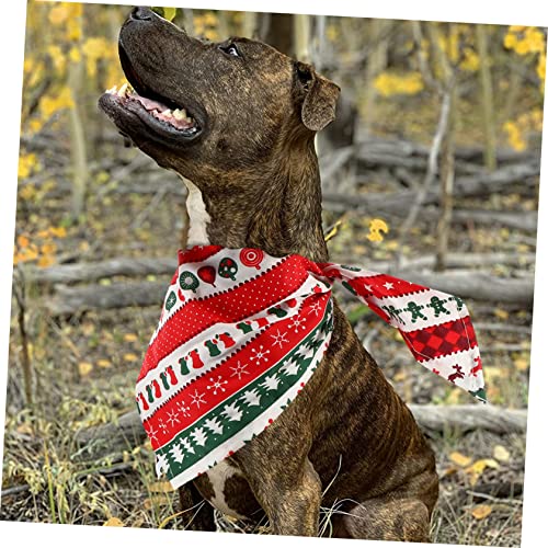 Balacoo 9 Pçs Bandana Triangular Suprimentos Para Animais De Estimação Toalha De Saliva Cachecol De