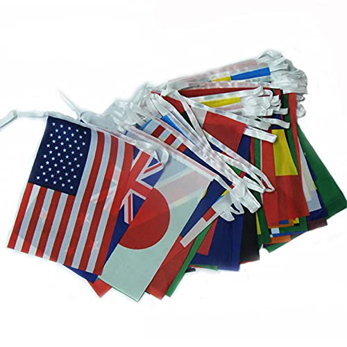 Amazon.co.jp: バラエティ本舗 万国旗 国旗 100カ国 国旗セット 長さ