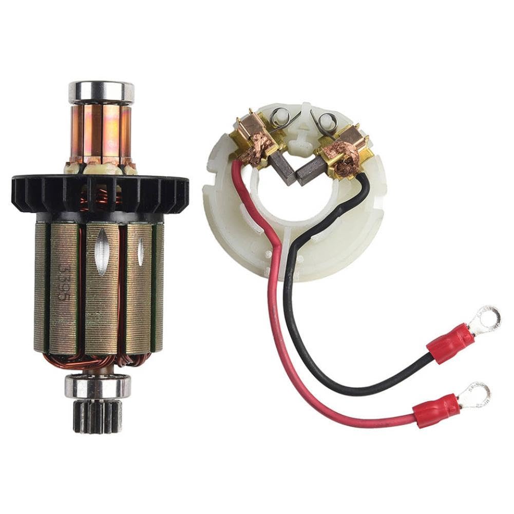 Supporto per armatura e spazzole di carbone compatibile con i modelli di elettroutensili DHP458 BHP458 DDF458 BDF458