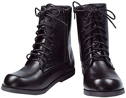 KYOETSU Girl's Boots for Japanese Hakama and Kimono Lace-Up Side Zipper