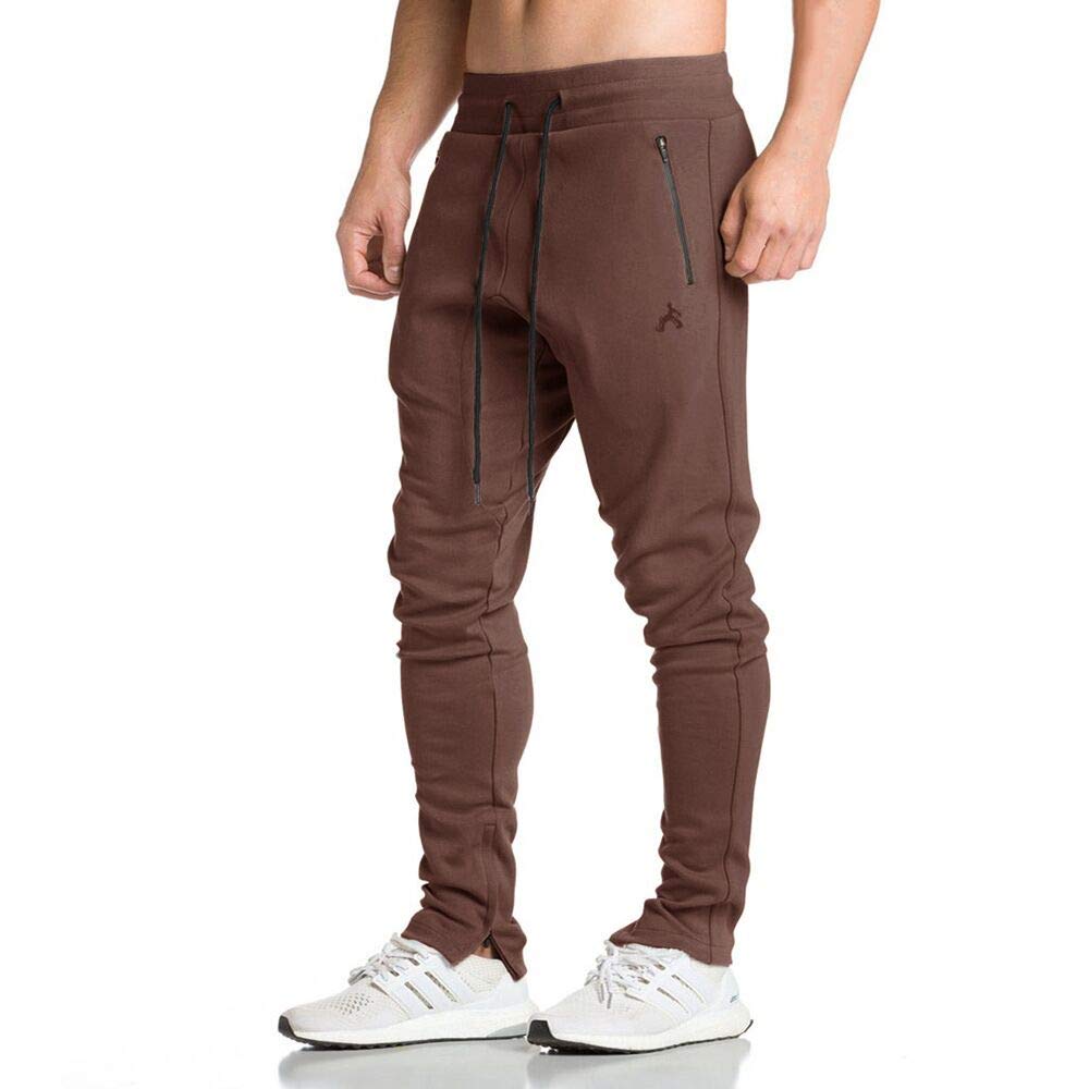 mens open hem tracksuit bottoms
