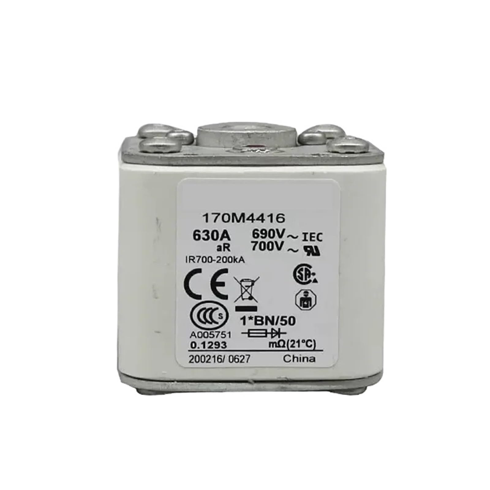 CLBSWYEJK 170M4417 170M4418 170M4414 170M4415 170M4416 170M4410 170M4413 fuse(170M4415-1PCS)