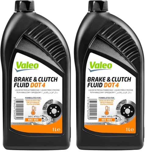 Valeo Liquide de Frein Dot 4 1L 402403 (Lot de 2)