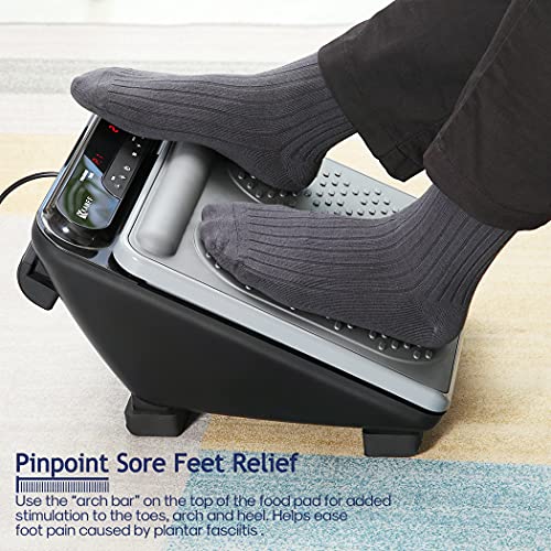 Kanff Vibration Foot & Calf Massager Machine with 30 Speed for Blood Circulation and Stress Relief, Eases Plantar Fasciitis, Neuropathy - Image 6